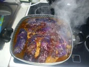 Rotkrautwickel mit Rinderfüllung - Rezept