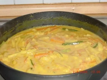 Rezept: Gemüsecurry Bild Nr. 2 Gemüsecurry - Rezept - Bild Nr. 2