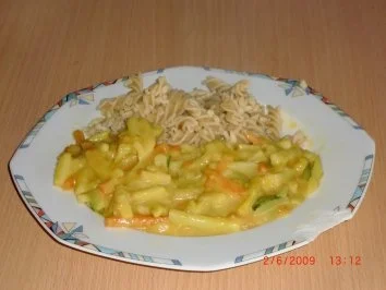 Rezept: Gemüsecurry Bild Nr. 3 Gemüsecurry - Rezept - Bild Nr. 3