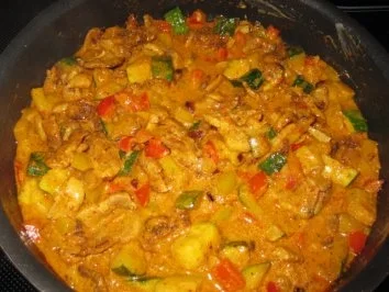 Gemüse - Quiche mit Gyros - Rezept - Bild Nr. 8