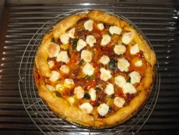 Gemüse - Quiche mit Gyros - Rezept - Bild Nr. 12