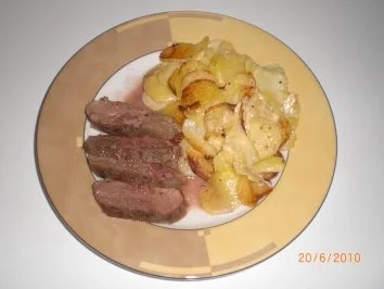 Rezept: Entenbrust mit Rotweinsoße Entenbrust mit Rotweinsoße - Rezept