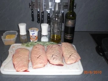 Rezept: Entenbrust mit Rotweinsoße Bild Nr. 2 Entenbrust mit Rotweinsoße - Rezept - Bild Nr. 2