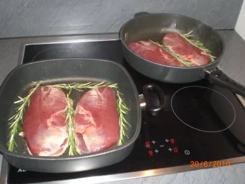 Rezept: Entenbrust mit Rotweinsoße Bild Nr. 3 Entenbrust mit Rotweinsoße - Rezept - Bild Nr. 3