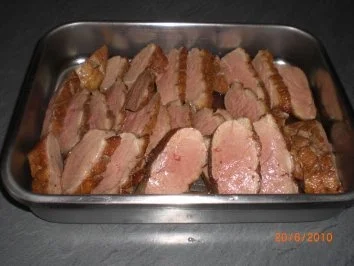 Rezept: Entenbrust mit Rotweinsoße Bild Nr. 10 Entenbrust mit Rotweinsoße - Rezept - Bild Nr. 10