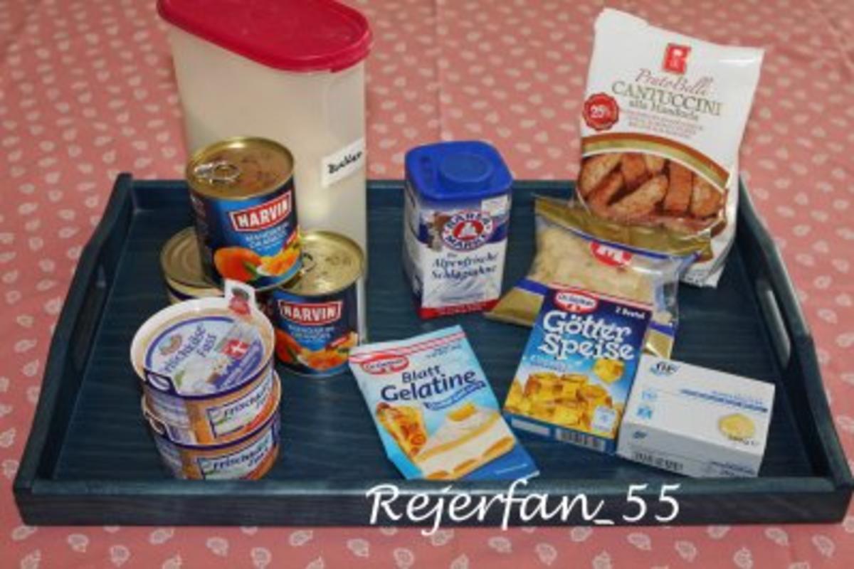 Mandarinen-Zitronen-Kühlschranktorte (mit Frischkäse) - Rezept - Bild Nr. 2