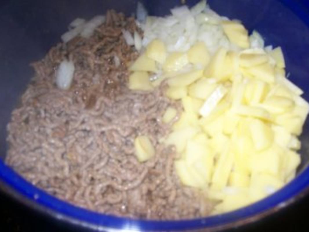 Eintopf Hackfleisch Käsesuppe mit Lauch - schnell &amp; einfach - von ...