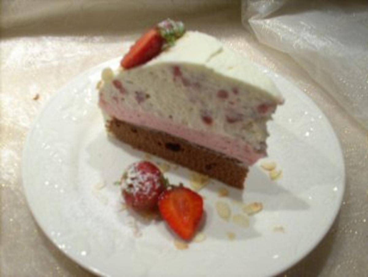 Erdbeer-Joghurt-Kuppeltorte - Rezept - Bild Nr. 3