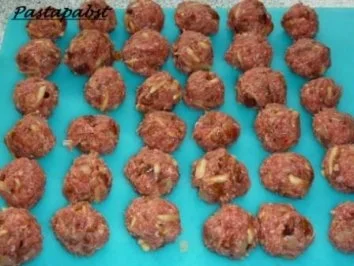 Hackbällchen orientalisch mit Paprikasauce - Rezept - Bild Nr. 2