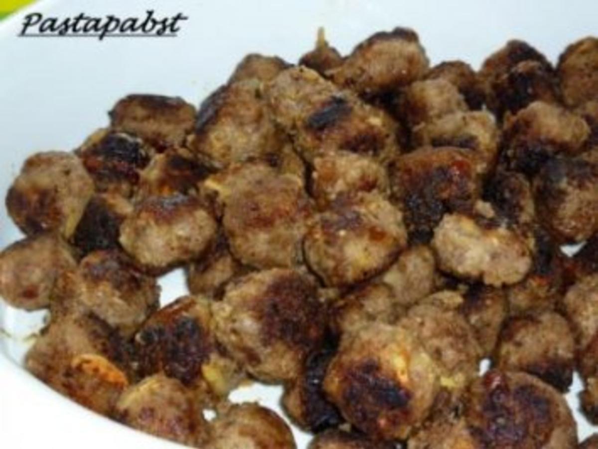 Hackbällchen orientalisch mit Paprikasauce - einfach - von Pastapabst