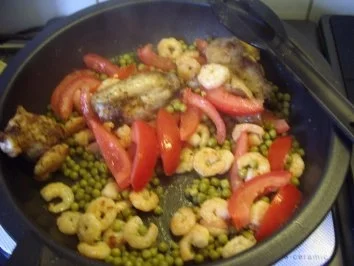 Paella-Nudeln - Rezept - Bild Nr. 10