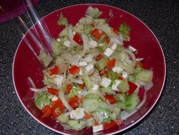 Griechischer Bauernsalat - Rezept
