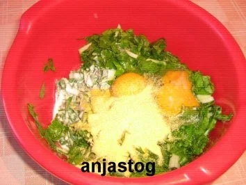 Rezept: Mangold Pita Bild Nr. 3 Mangold Pita - Rezept - Bild Nr. 3