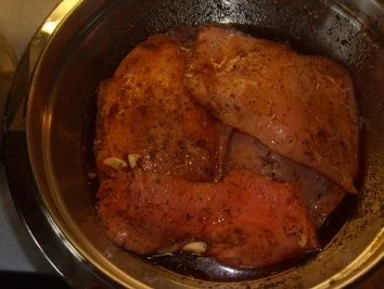 Dressing: Marinade für Hühner oder Putengrillfleisch - Rezept