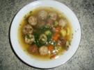 Frühlingssuppe mit Kräuterklößchen - Rezept