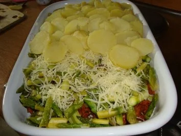 Rezept: Grüner-Spargel-Auflauf Bild Nr. 2 Grüner-Spargel-Auflauf - Rezept - Bild Nr. 2