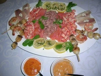 Meeresfrüchteplatte - kalt - Rezept - Bild Nr. 3