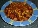 Chilli con Würstchen - Rezept