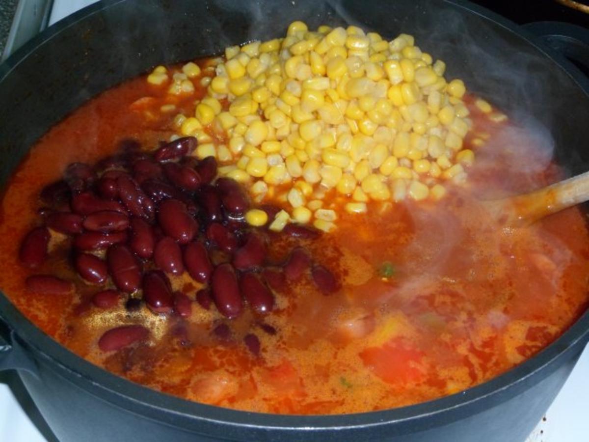 Chilli con Würstchen - Rezept - Bild Nr. 8