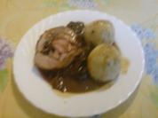 Putenrollbraten mit Backpflaumen - Rezept