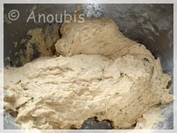 Rezept: Brot/Brötchen - Weissbrot mit Bärlauch Bild Nr. 2 Brot/Brötchen - Weissbrot mit Bärlauch - Rezept - Bild Nr. 2