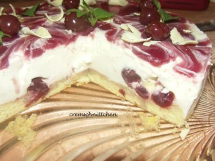Kirsch Joghurt Torte - einfach - von cremschnittchen