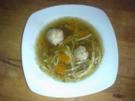 Rindfleischsuppe mit Marklössen und Einlage - Rezept
