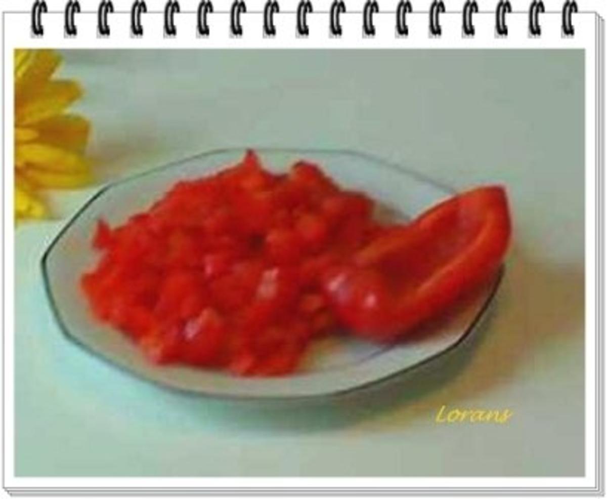 Salat:  Schinkenwurst-Salat mit Paprika - Rezept - Bild Nr. 7