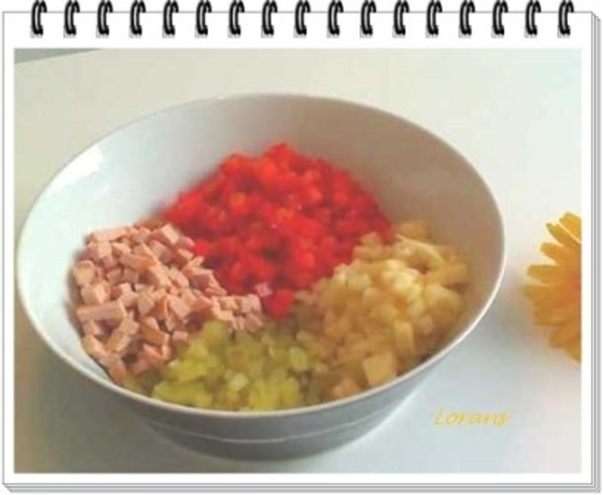 Salat:  Schinkenwurst-Salat mit Paprika - Rezept - Bild Nr. 10
