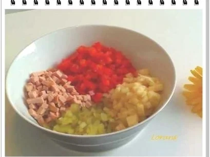 Salat:  Schinkenwurst-Salat mit Paprika - Rezept - Bild Nr. 10