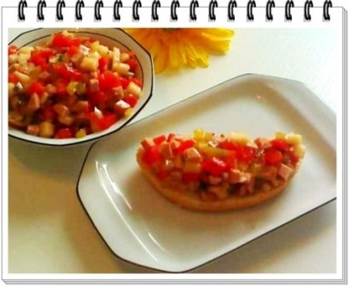 Salat:  Schinkenwurst-Salat mit Paprika - Rezept - Bild Nr. 17