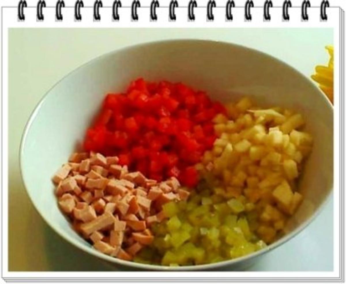 Salat:  Schinkenwurst-Salat mit Paprika - Rezept - Bild Nr. 13