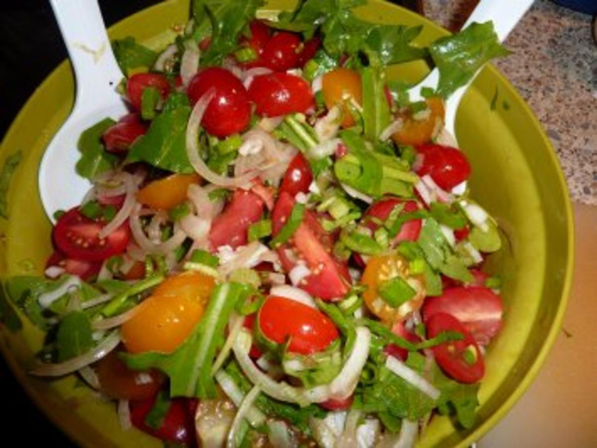 Salate: Tomate-Rucola-Salat - Rezept - Bild Nr. 3