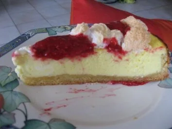 Rezept: Kuchen - Käse mit Himberhäubchen Bild Nr. 8 Kuchen - Käse mit Himberhäubchen - Rezept - Bild Nr. 8