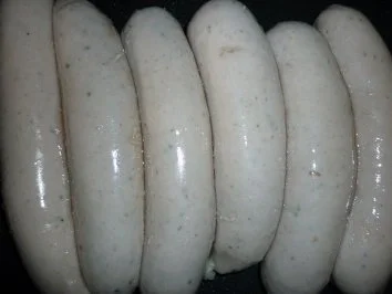 Gemüse-Wurstpfanne in Orangen-Currysauce an Reis - Rezept - Bild Nr. 6