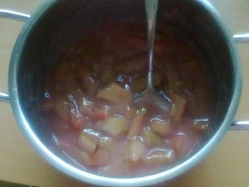 Rezept: Streusel-Quarkkuchen mit Rhabarber ! Streusel-Quarkkuchen mit Rhabarber ! - Rezept