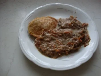 Rezept: Rindsschnitzel nach Wildbretart Rindsschnitzel nach Wildbretart - Rezept