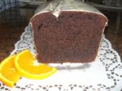 Rührteig:  SCHOKOKUCHEN mit ORANGENGLASUR - Rezept