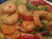 Gemüse-Kokoscurry mit Riesengarnelenschwänze - Rezept