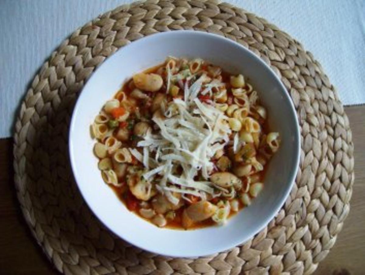 Pasta e Fagioli - Rezept mit Bild - kochbar.de