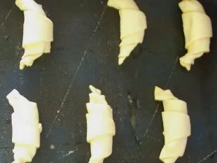 Backen: Nuss-Nougat - Hörnchen - Rezept - Bild Nr. 3