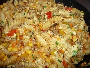 Rezept: Gebratene Nudeln Bild Nr. 15 Gebratene Nudeln - Rezept - Bild Nr. 15