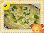 Bananensalat mit Aprikose und Curry - Rezept