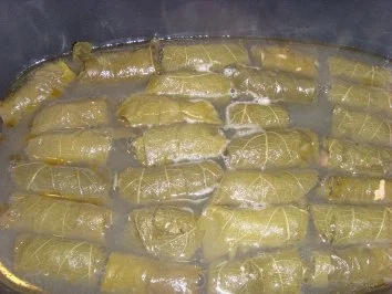 gefüllte weinblätter - Rezept - Bild Nr. 2
