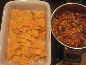 Rezept: Tortillaauflauf Bild Nr. 2 Tortillaauflauf - Rezept - Bild Nr. 2