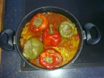Gefüllte Paprika - Rezept