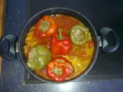 Rezept: Gefüllte Paprika Gefüllte Paprika - Rezept