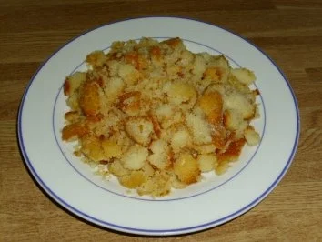 Kokosgrießschmarren - Rezept