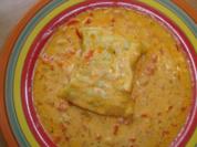 Maultaschen mit Brunch Paprika-Peperonisauce - Rezept