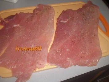 Schweinerouladen mit Paprikafüllung - Rezept - Bild Nr. 4